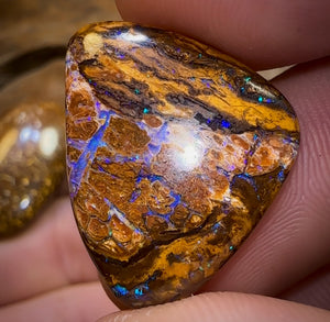 🔒154.9cts - 6x Finished Queensland Boulder Opal Dealers Parcel