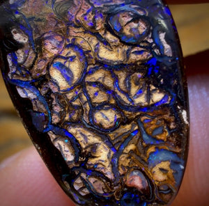 Bargain Card! 17.1cts - Tribal Yowah Nut Opal. Australian Opal