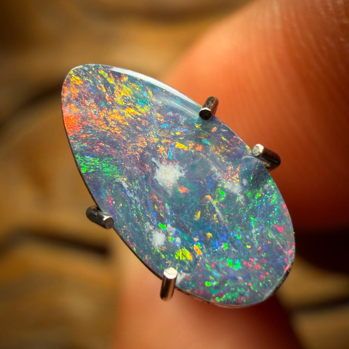 1.2cts - Australian Boulder Opal Doublet