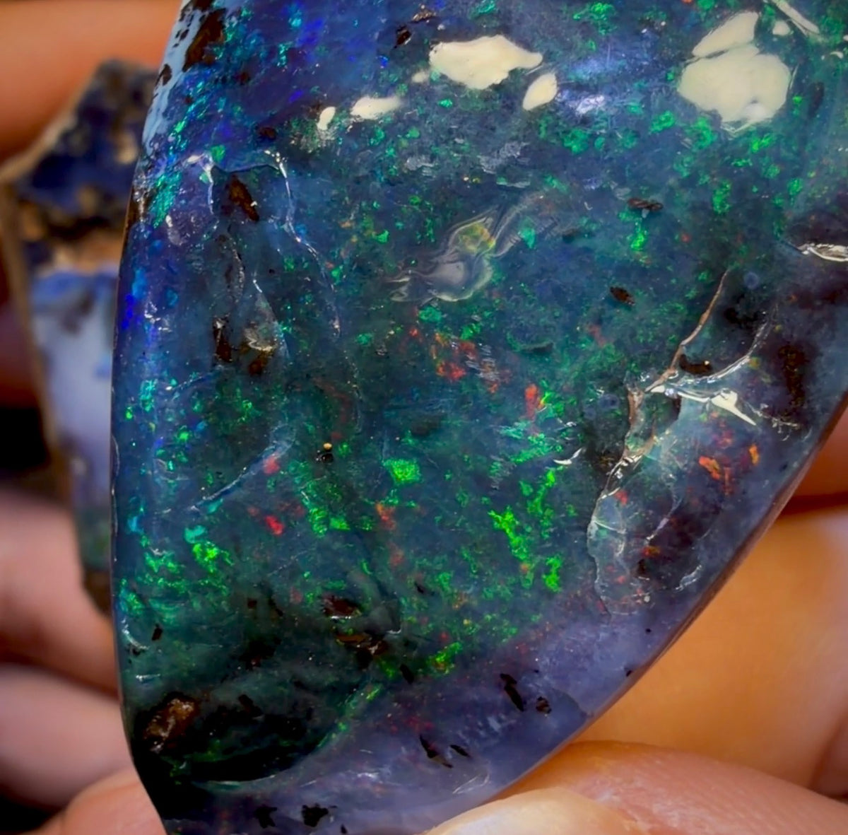 917.5cts - Yowah Nut Opal Rough Natural Split Pair. Found on ‘OUTBACK OPAL HUNTERS’!k