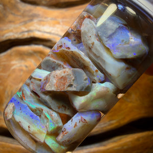 57cts - Lightning Ridge Opal Vial