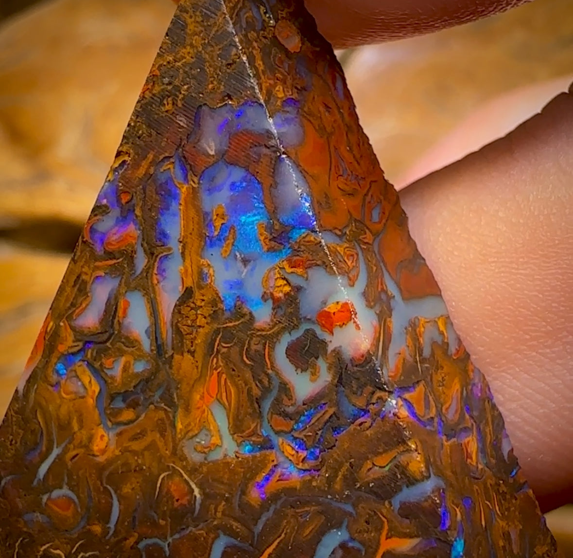 WILDCARD CUTTER!!! 141.8cts - Tribal Yowah Nut Opal Rough Piece. Australian Opal