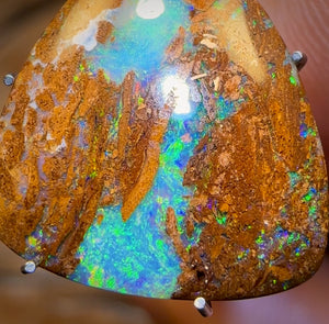 4.9cts - Australian Boulder Pipe Opal from Yowah