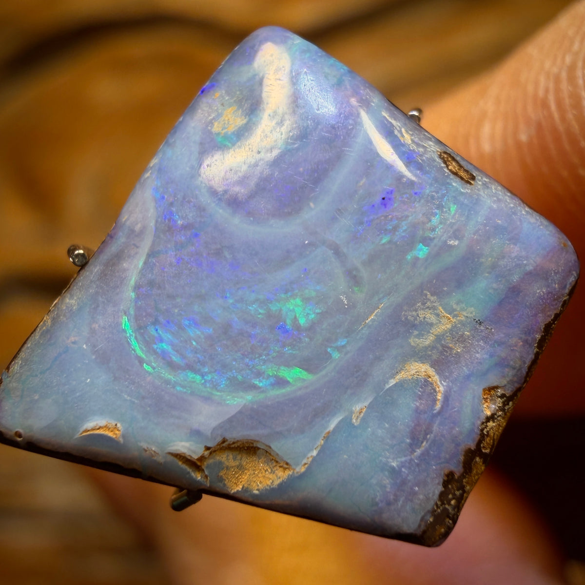 6.7cts - Queensland Boulder Seam Opal Rub