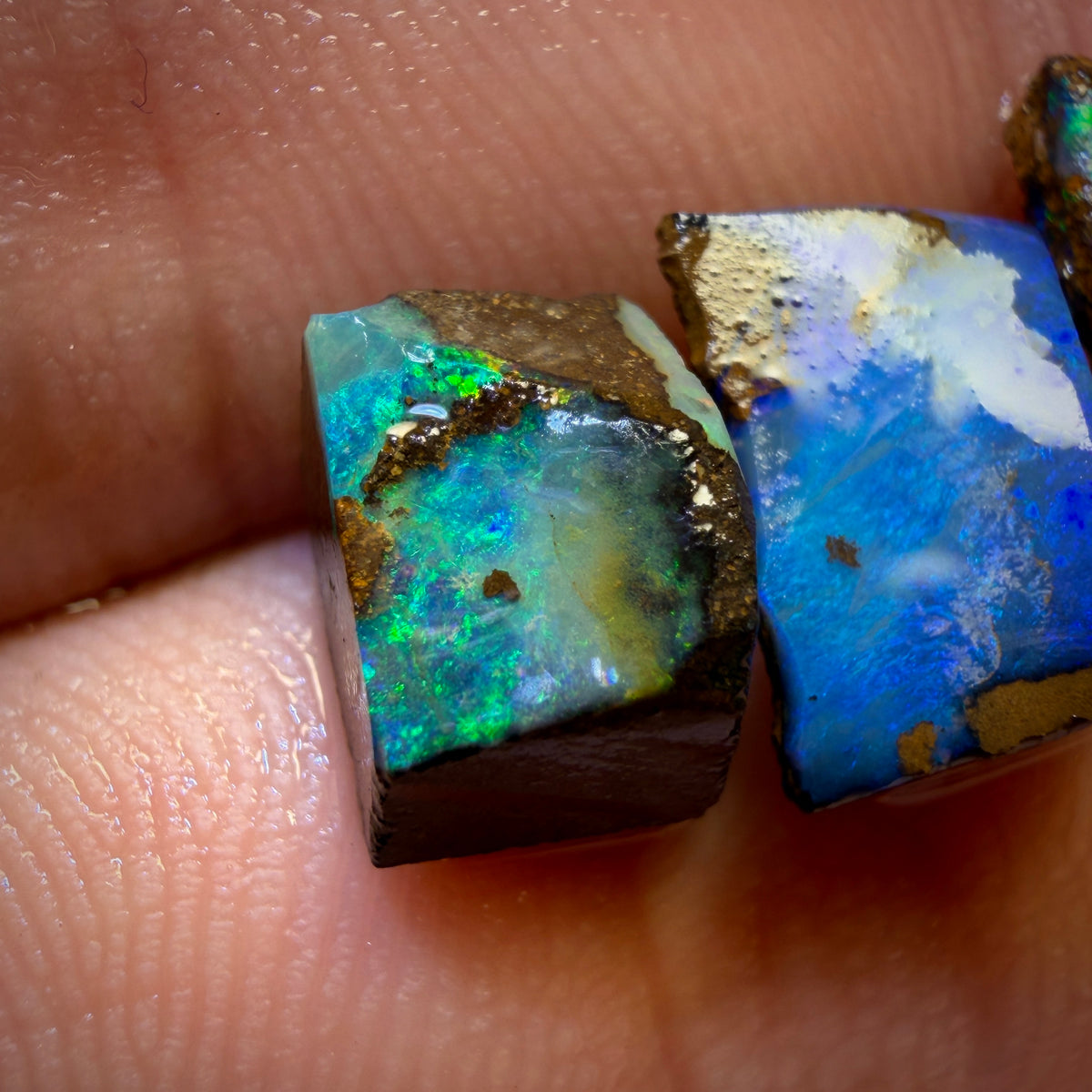 8.5cts - 3x Yowah Nut Opal Rough Preform’s