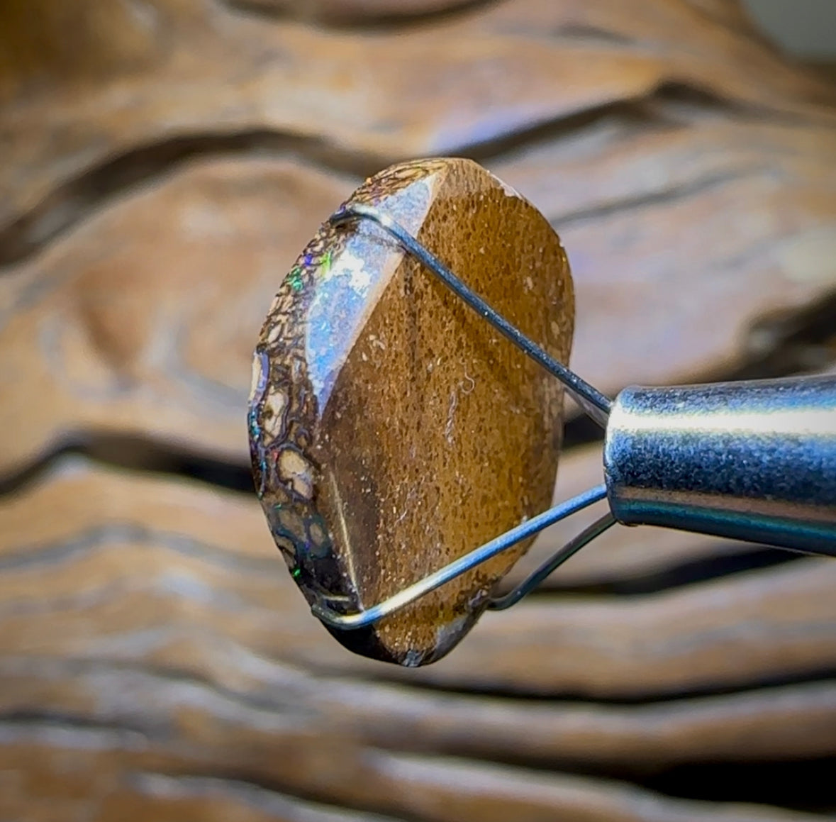 10.9cts - Queensland Boulder Opal. Yowah Tribal - Opal Whisperers