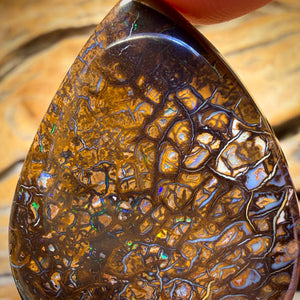 Half Price Card! 68.3cts - Tribal Queensland Boulder Opal from Yowah