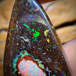 36.2cts - Seltener Yowah Nuss Kristallkern Opal. Australischer Boulder Opal