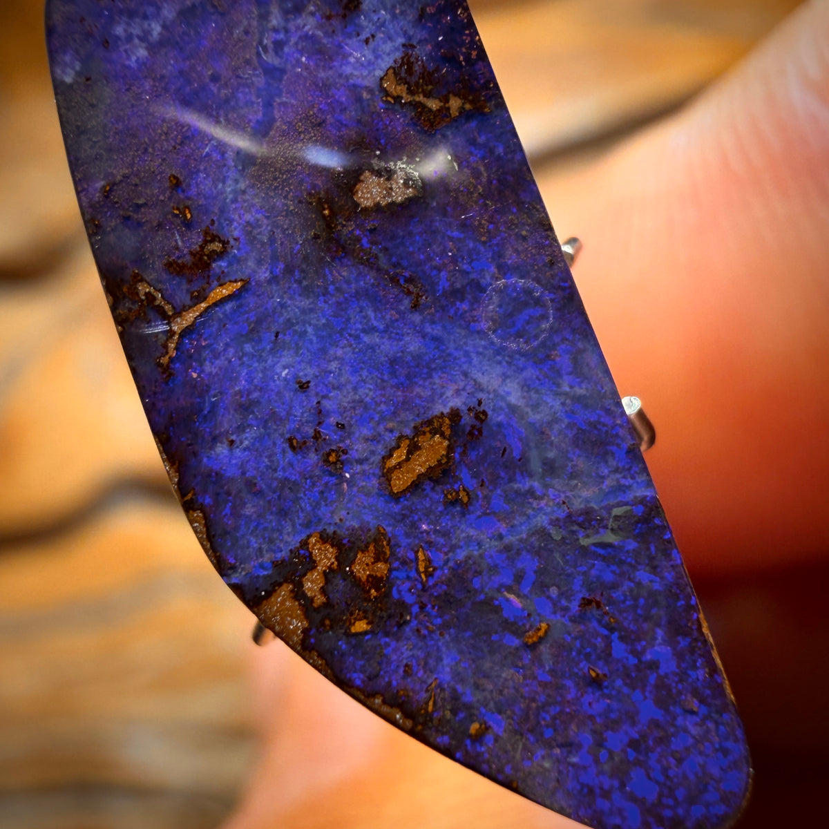 🔨 AUCTION 🔨 Reserve 💎 High Roller Banger Auction 💎 9.6cts - Australian Boulder Seam Opal
