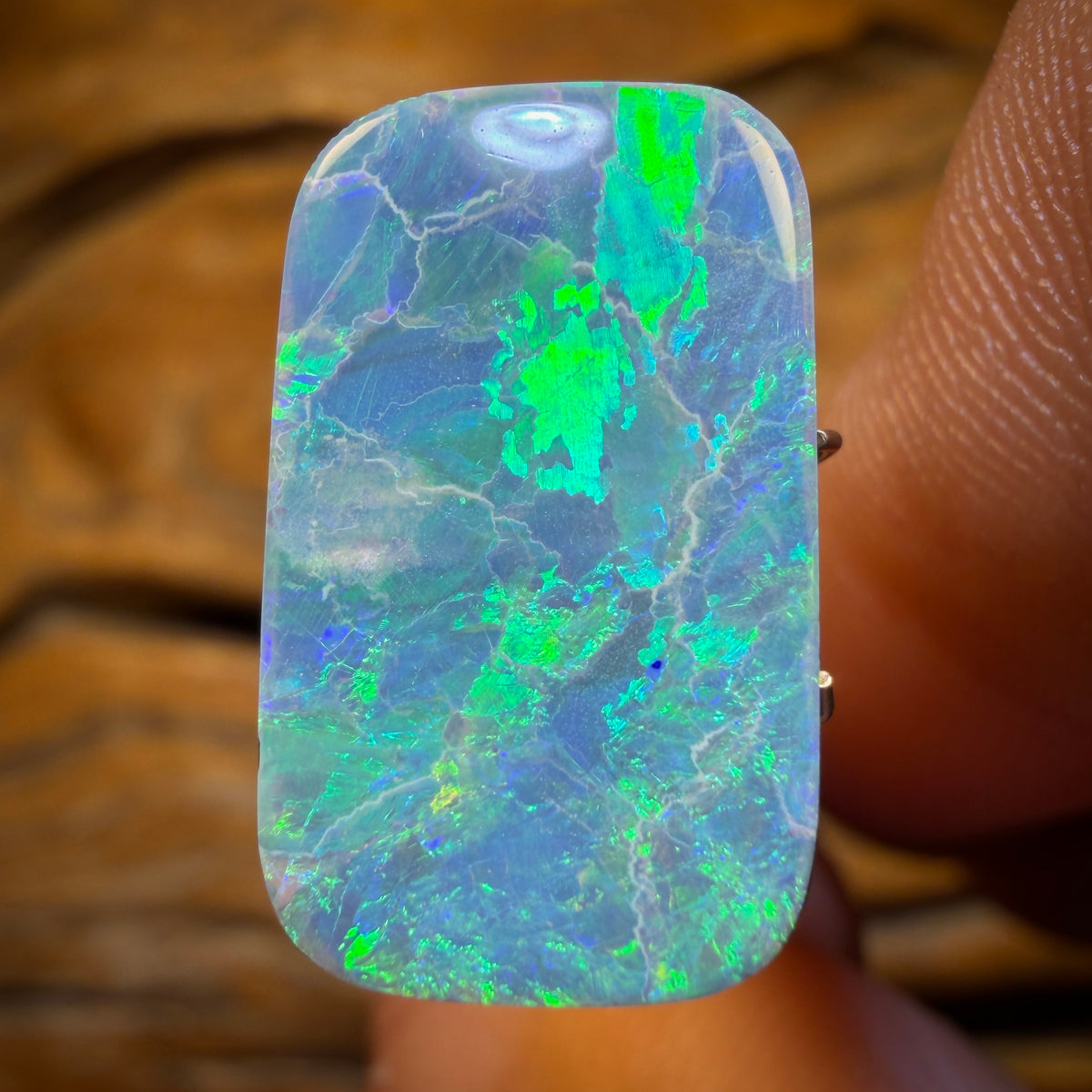8.5cts - Large Australian Boulder Opal Doublet
