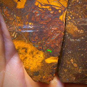 332,8 cts - 3x Yowah Nuss Rohopal-Paket. Australischer Opal