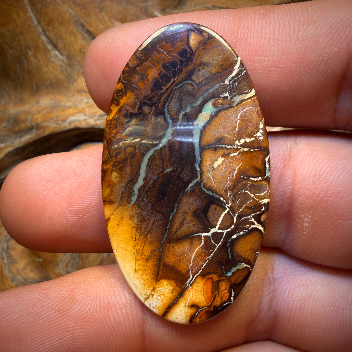 38.1cts - Tribal Yowah Nut Opal. Australian Opal Bargain