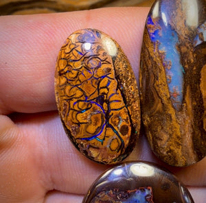 139.1cts - 5x Australian Tribal Boulder Opal’s. Wholesale Dealers Parcel