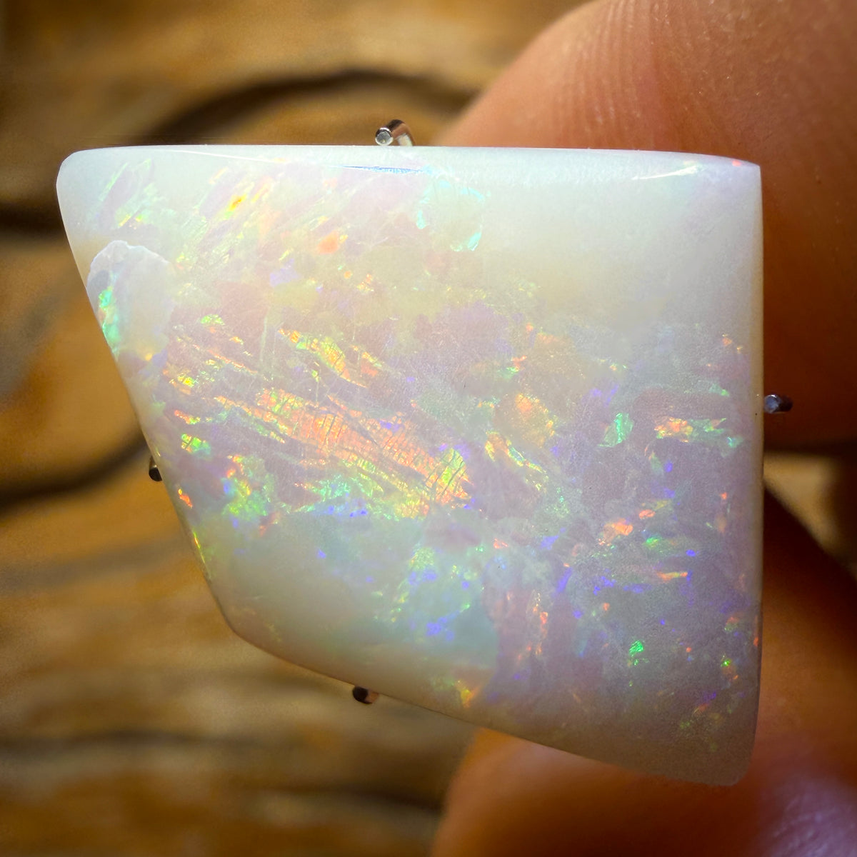 8.3cts - South Australian White Opal from Coober Pedy