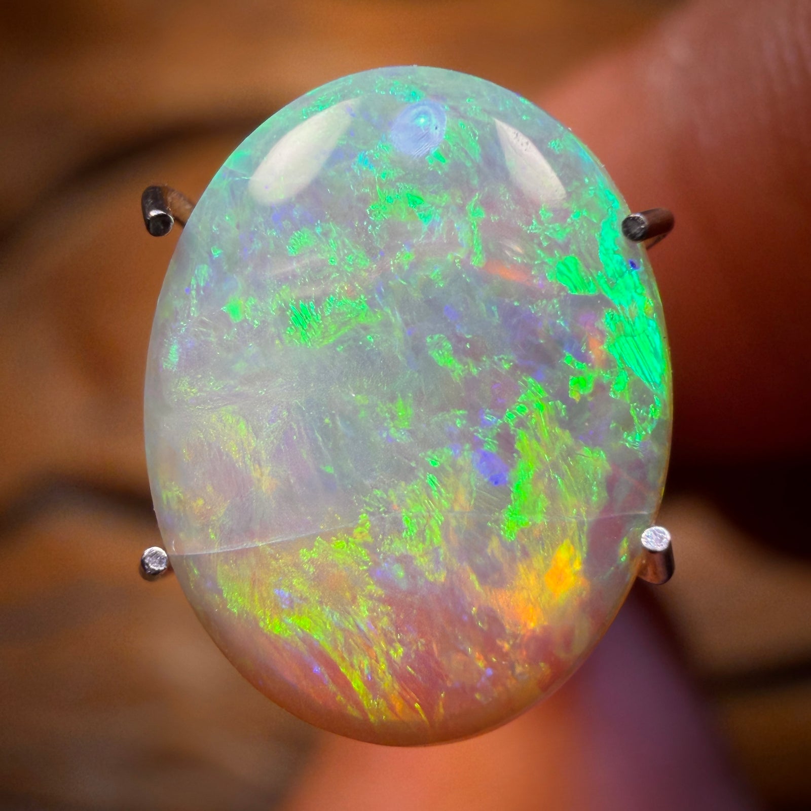 Auction 2.3cts - Lightning Ridge Crystal Opal
