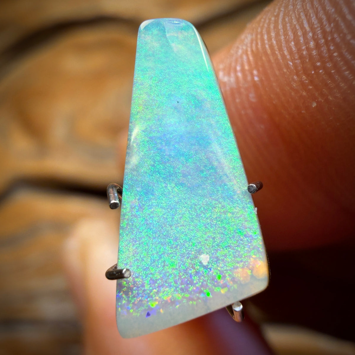 Auction 2.3cts - Queensland Boulder Seam Opal. RECUTTER’S DELIGHT