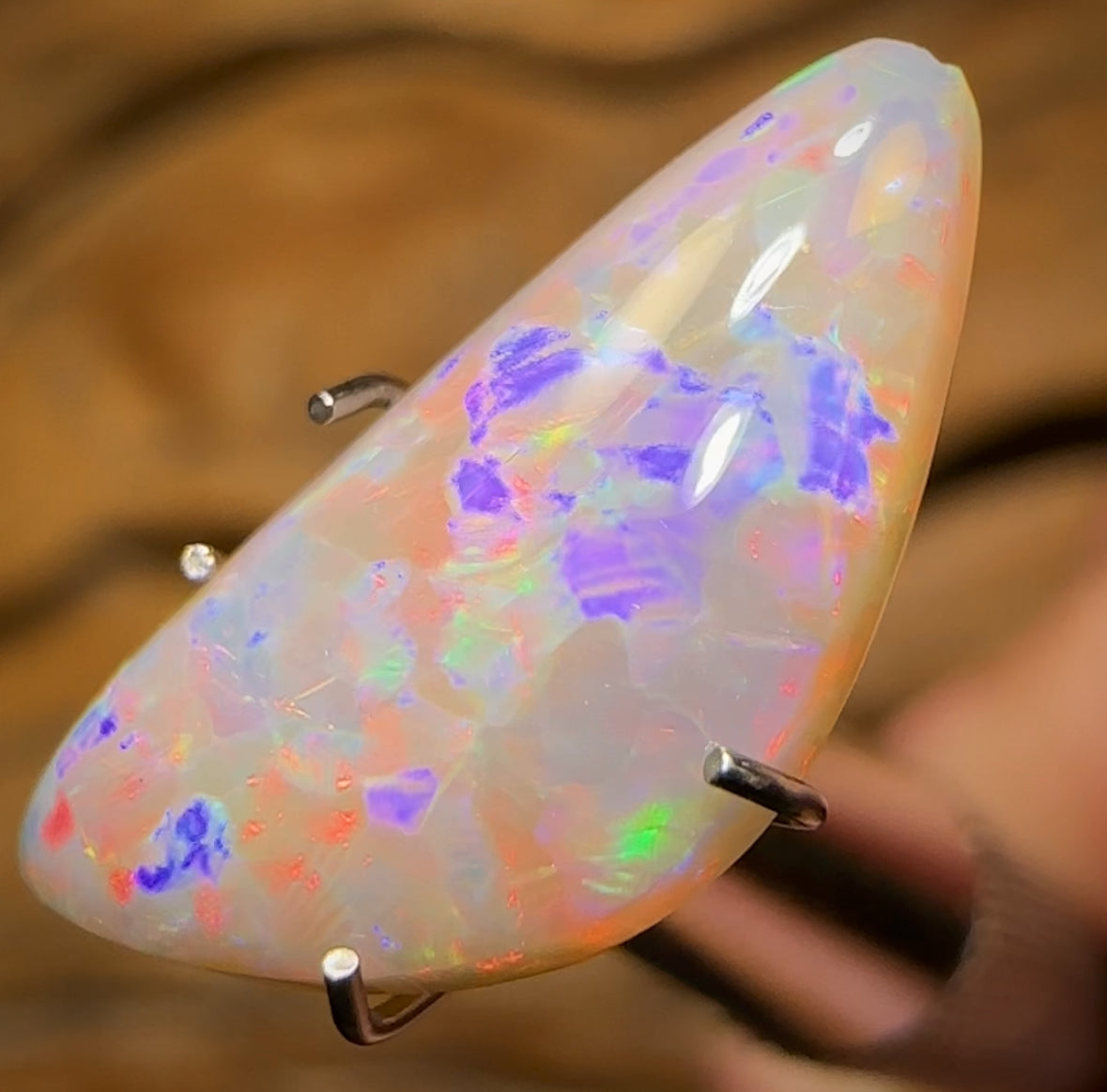 2.9cts - Lightning Ridge Dark Opal