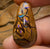 23cts - Beautiful Tribal Pattern Yowah Nut Opal - Opal Whisperers