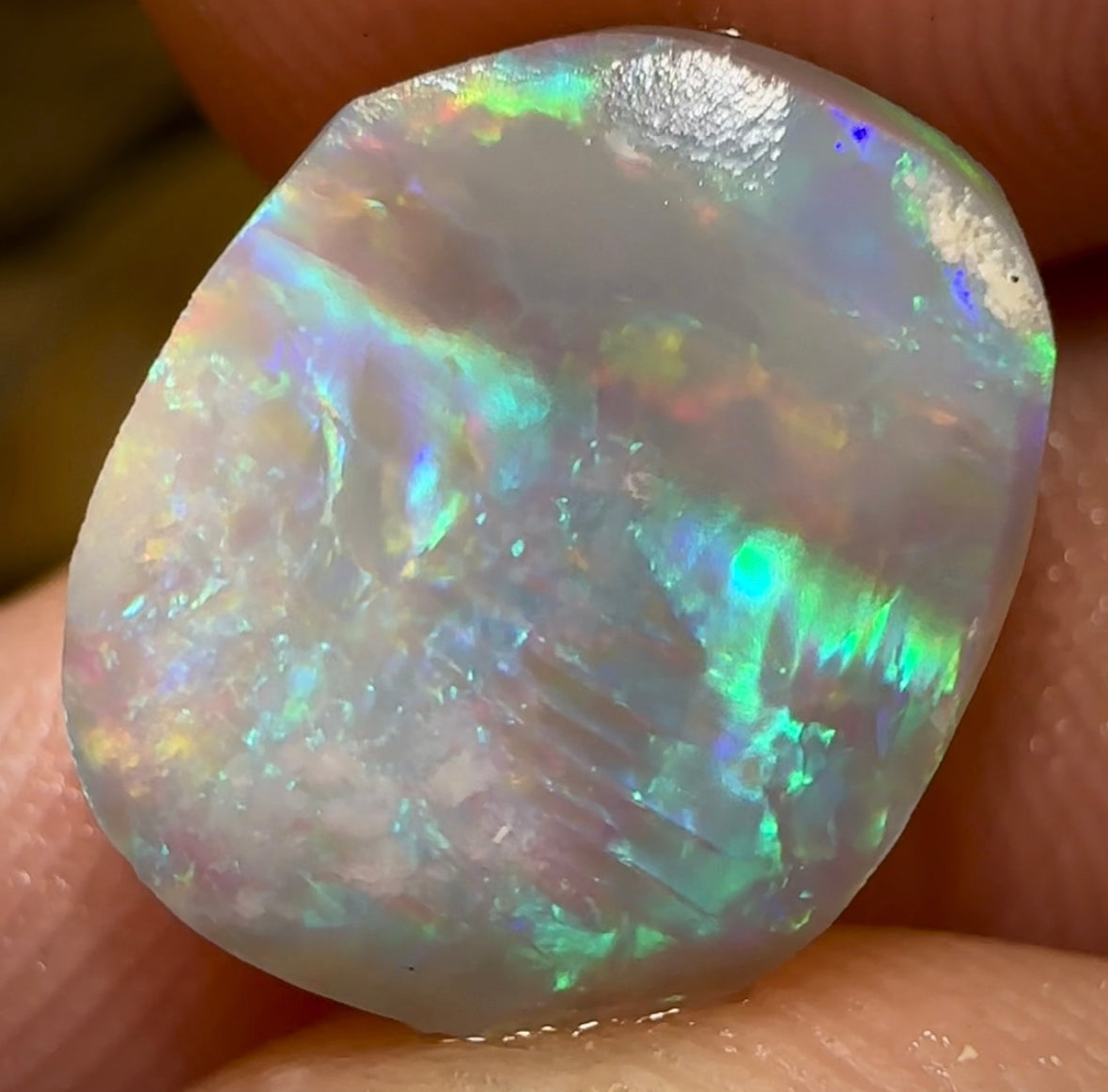 5.6cts - Lightning Ridge Dark Opal Rub - Opal Whisperers