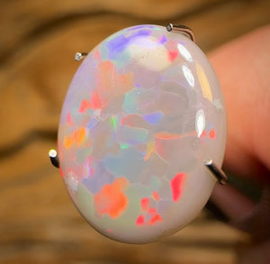 2.55cts - ‘Red Camo’ GEM Lightning Ridge Dark Opal