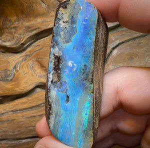 256.9cts - Polished Queensland Boulder Opal Specimen