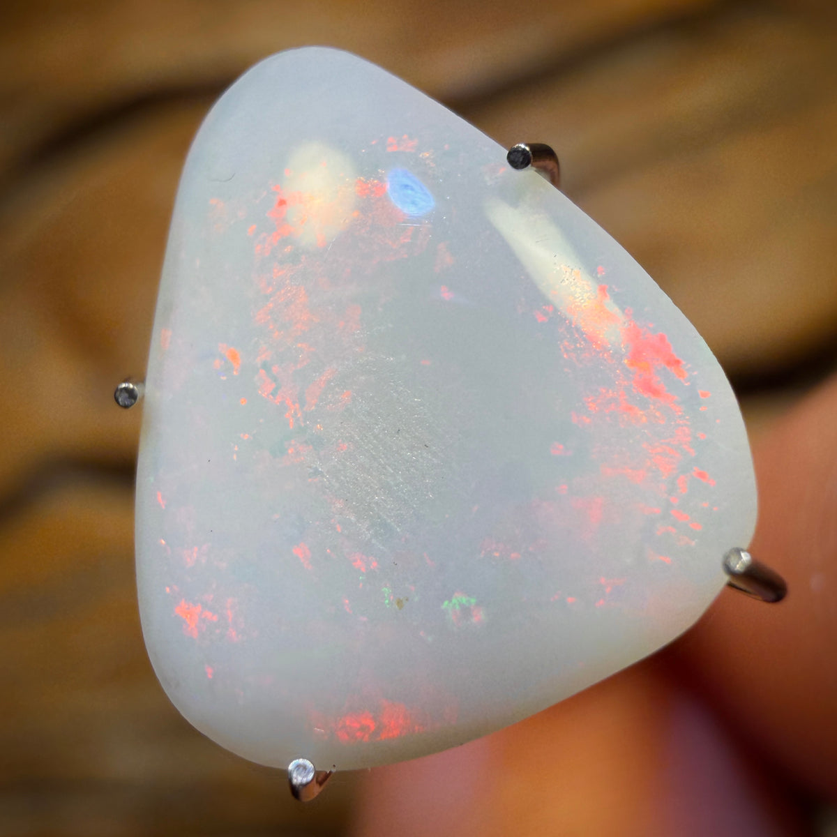 🔨 AUCTION 🔨 No Reserve 2.5cts - South Australian White Opal from Coober Pedy