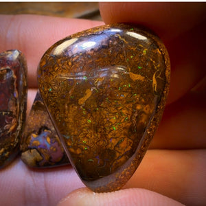 91.6cts - 3x Australian Tribal Boulder Opal’s. Wholesale Dealers Parcel