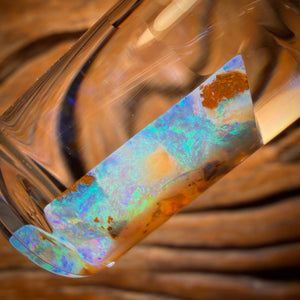 20.8cts - Vial of Rare Yowah Wood Fossil Crystal Opal Rough