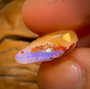 16.6cts - Boulder Pipe Opal Rub. Australian Opal