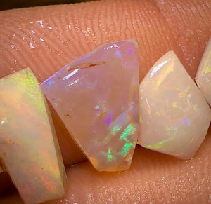 🔨 AUCTION 🔨 10.8cts - 6x Quality South Australian Opal Rubs