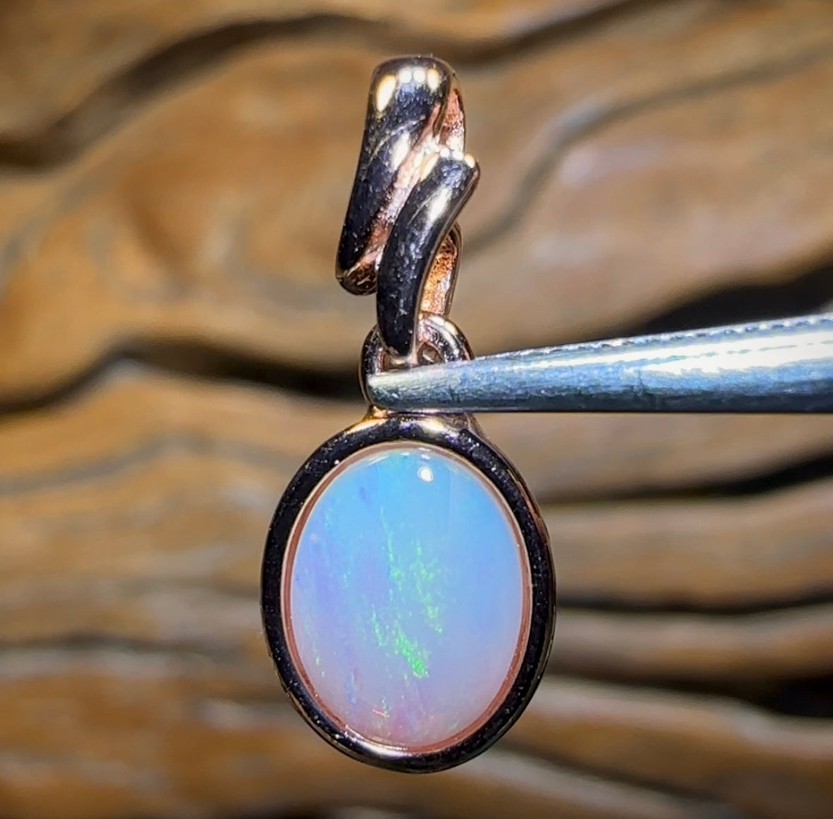 🔒Sterling Silver - WHOLESALE 9 PIECE PENDANT PARCEL. South Australian Solid Opal Jewellery