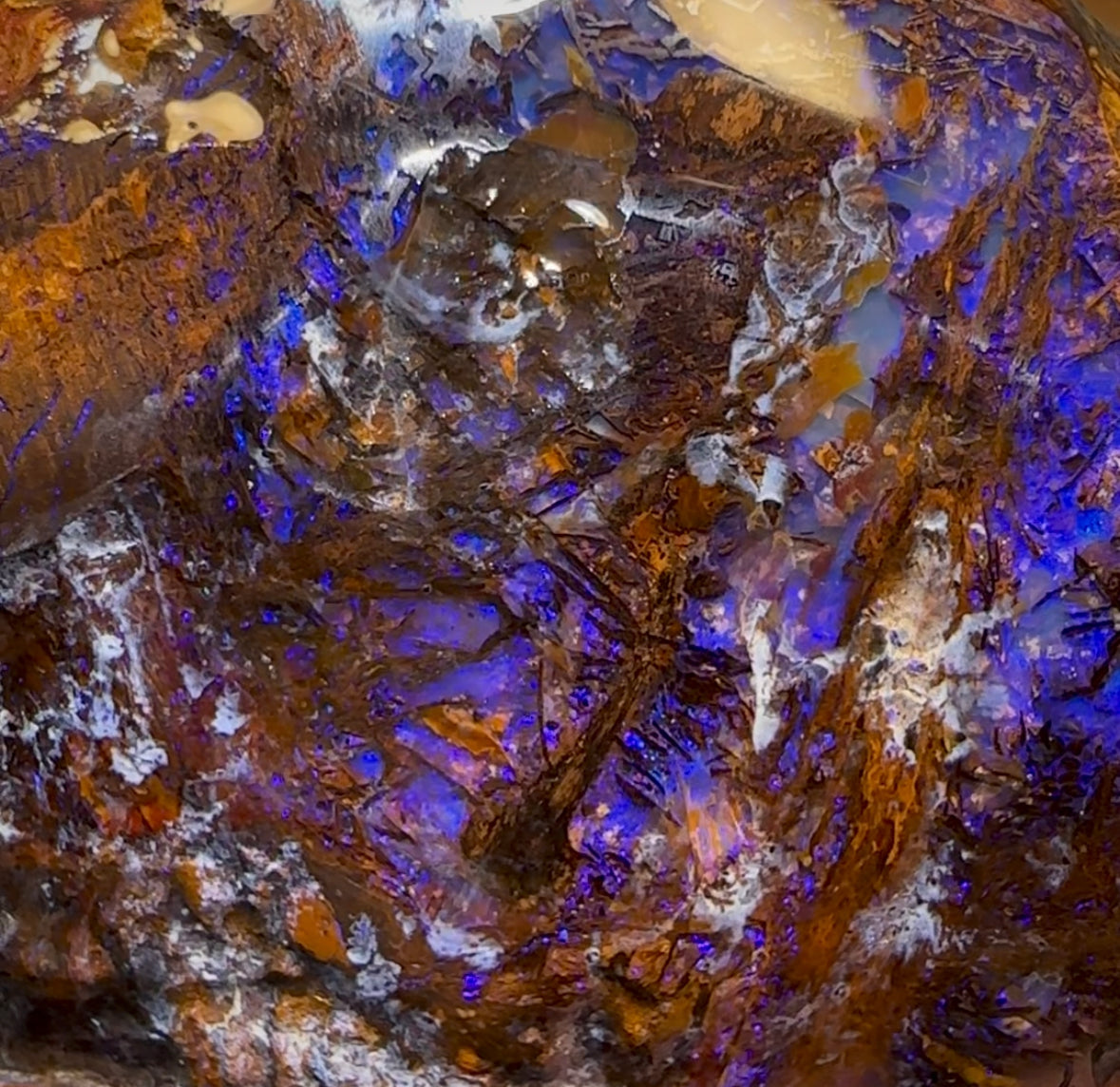 513.3cts - Large Yowah Boulder Opal Rough Preform - Opal Whisperers