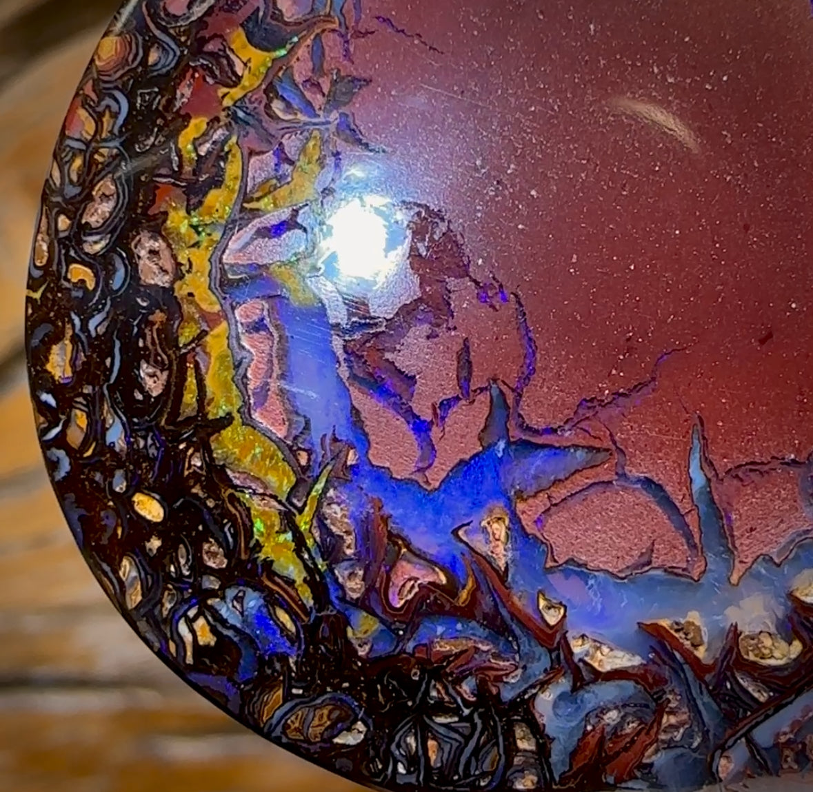 90.2cts - Tribal Pair 2 Queensland Boulder Opal. Double Sided