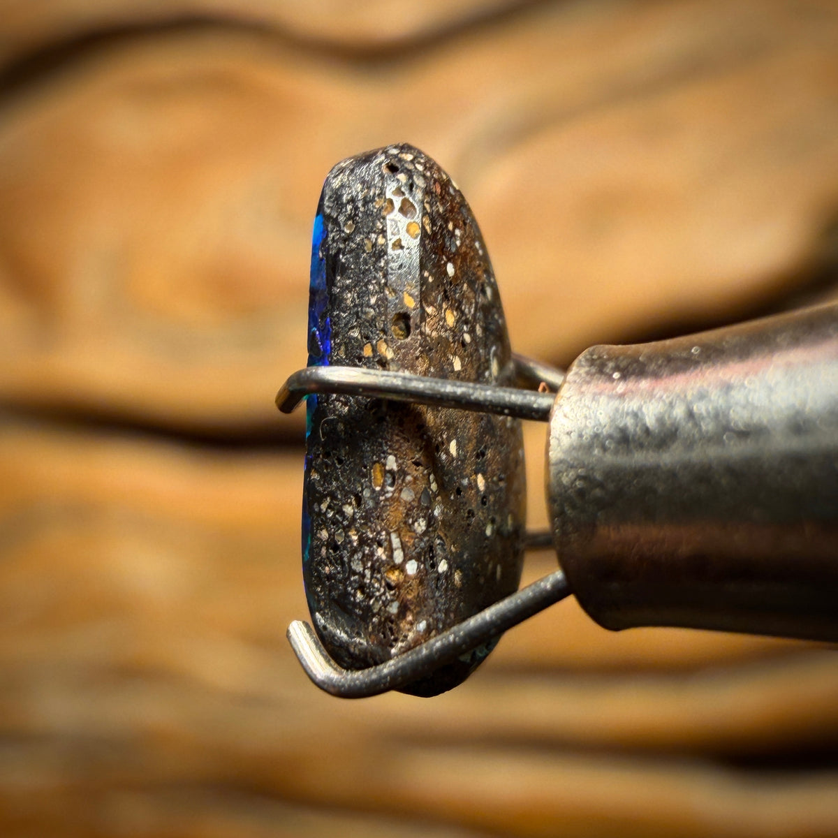 TGIF 1.2cts - Queensland Black Boulder Seam Opal