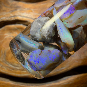 58.9cts - Lightning Ridge Opal Vial