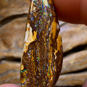 26.3cts - Tribal Queensland Boulder Opal from Yowah