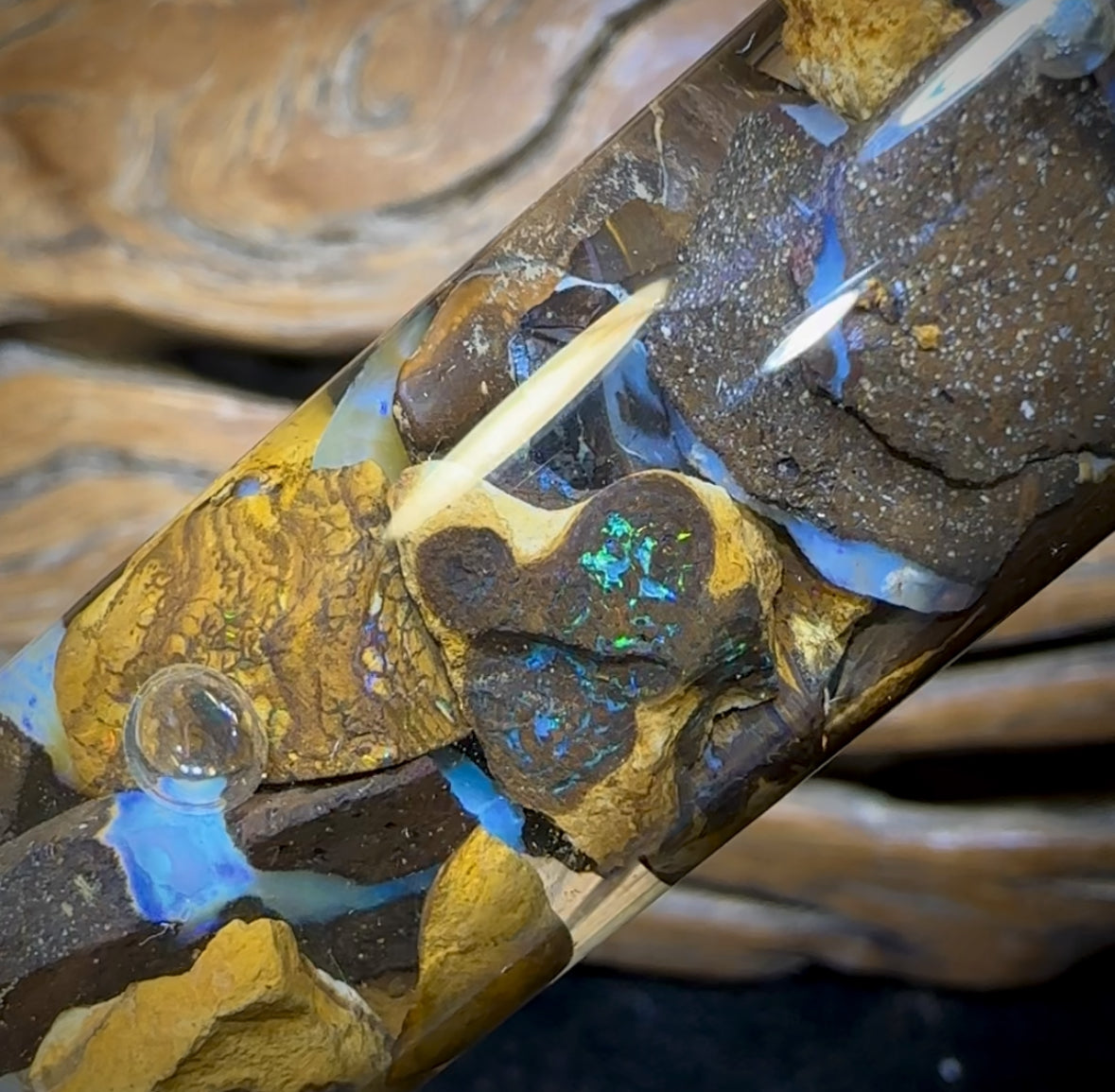 157.5cts - Vial of Boulder Opal Rough only $2/ct