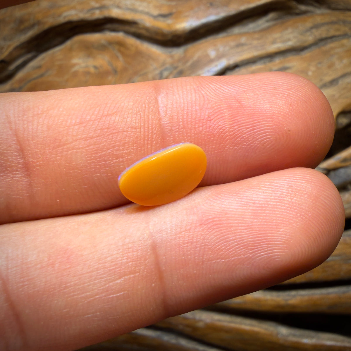 2.2cts - Unique Light Purple Solid Australian Boulder Crystal Opal