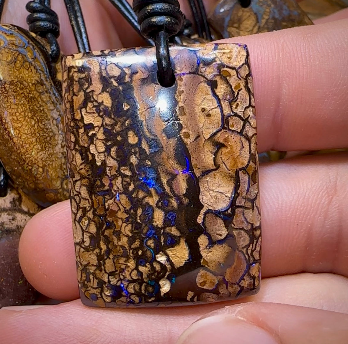 10x Drilled Yowah Boulder Opals. Bulk Wholesale Dealers Package - Opal Whisperers