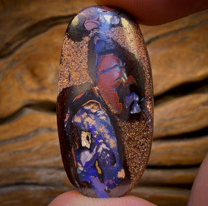 56.9cts - Yowah Nut Conglomerate Opal. Australian Opal