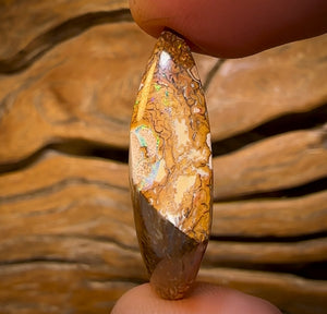 40.6cts - Tribal “Boulder Blonde” Opal. Double Sided