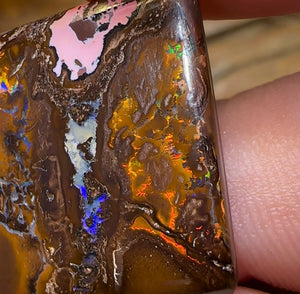 25.2cts - Australian Boulder Opal TRIBAL - Opal Whisperers