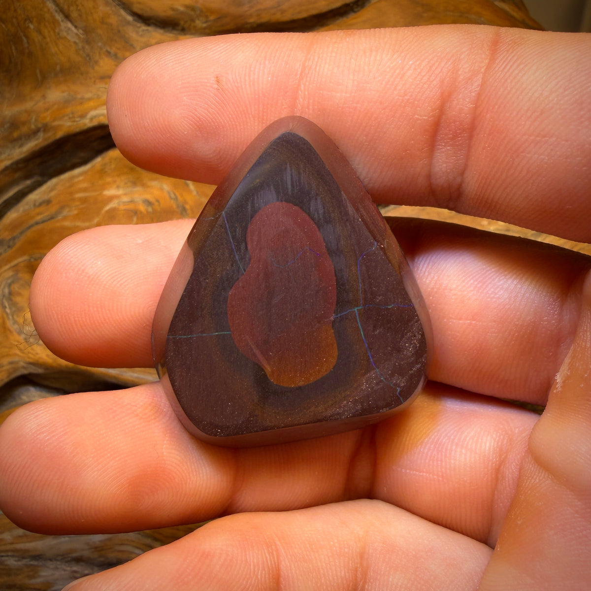 131.1cts - Top Tribal Australian Boulder Opal from Koroit