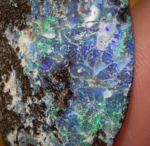 39.4cts - Queensland Boulder Seam Opal - Opal Whisperers