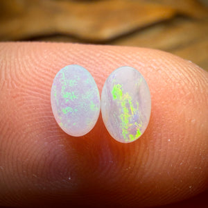 🔨 AUCTION 🔨 No Reserve 0.35cts - South Australian White Opal Set