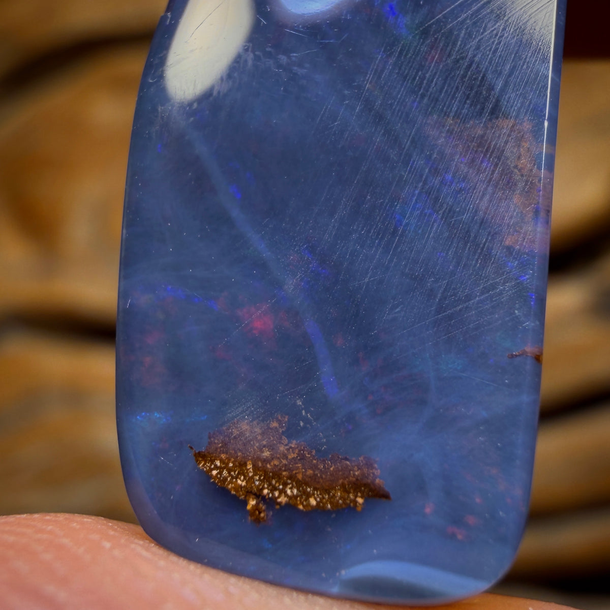 Bargain Card! 18.8cts - Queensland Boulder Seam Opal. Australian Opal