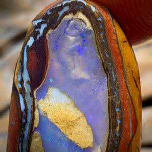 Dad Wildcard! 50.5cts - RARE Yowah Nut Crystal Centre Opal Rub