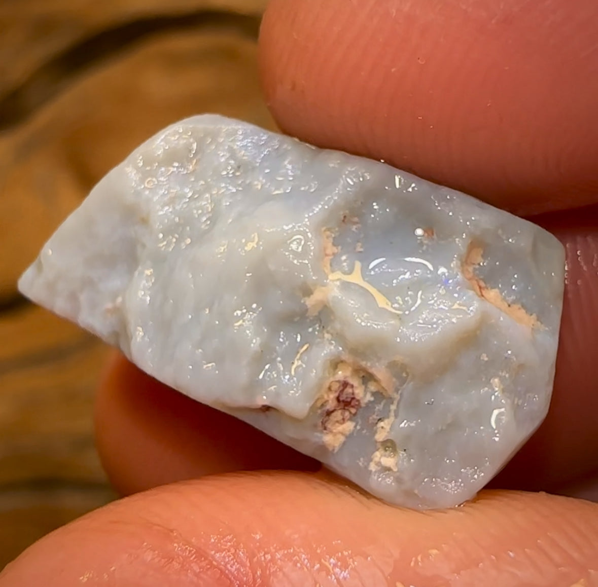 13.1cts - Lightning Ridge Semi Black Opal Rough Piece