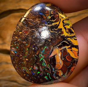 43.9cts - Wow Tribal Australian Boulder Picture Opal