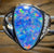 Sterling Silver - XL Unisex Australian Boulder Opal Doublet Ring - Opal Whisperers